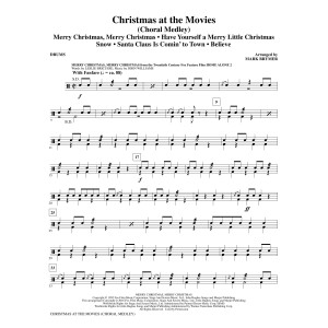 Christmas at the Movies - Drums
